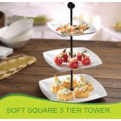 Soft Square 3 Tier Tower